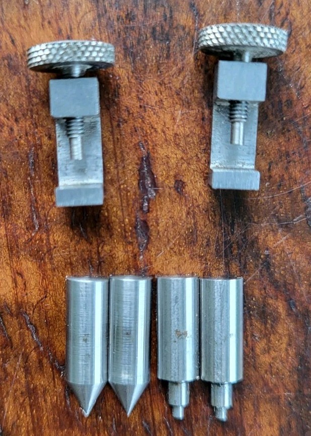 Brown & Sharpe No. 573 Center & Small Hole Attachment Set Machinist Tools USA