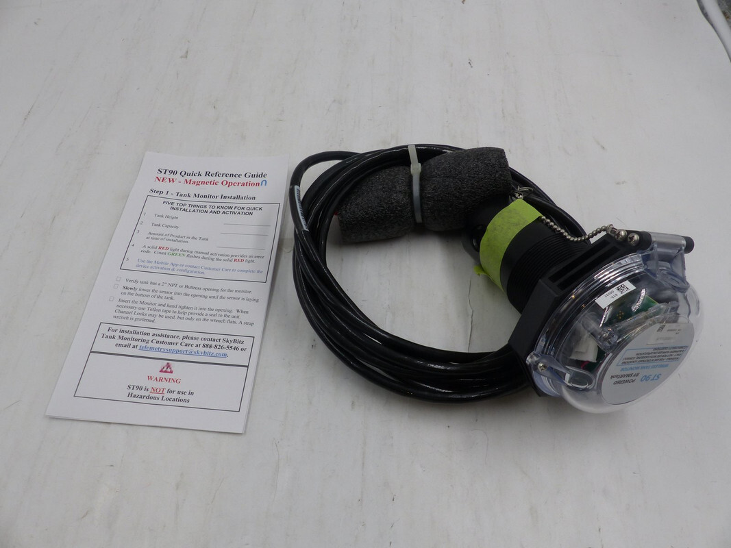 SMARTANK 90LV1-W00N4/20TG100-180 ST90 WIRELESS TANK LEVEL MONITOR SENSOR