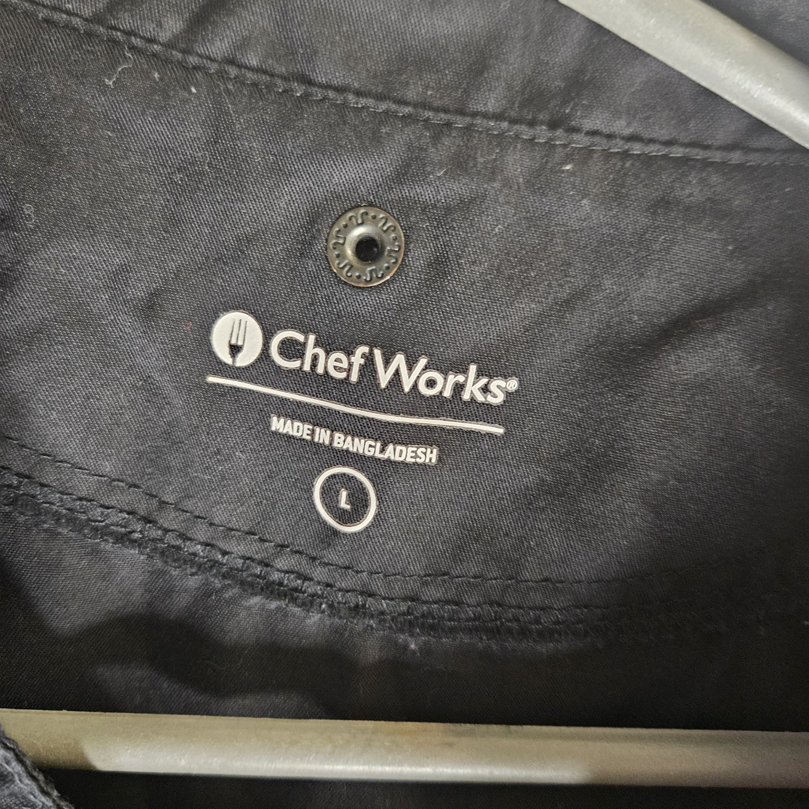 Chef Works short-sleeve chef coat Size XL
