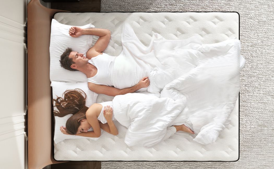 10"12"14" Twin Full Queen King Size Mattress Hybrid Foam Pocket Coils Bed In Box