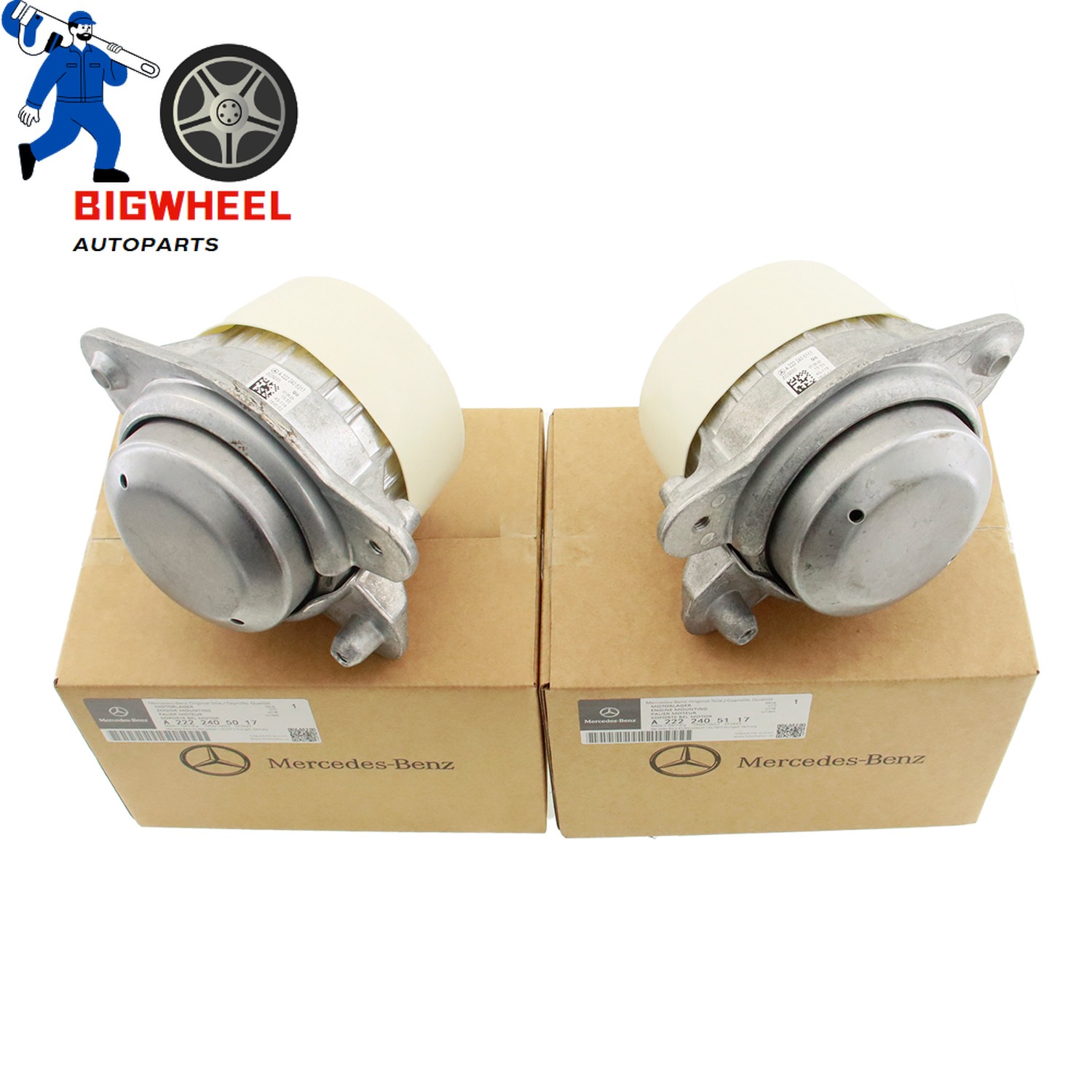 OEM Engine Mount For Benz S63 AMG S550 S560 V222 X222 2222405017 2222405117