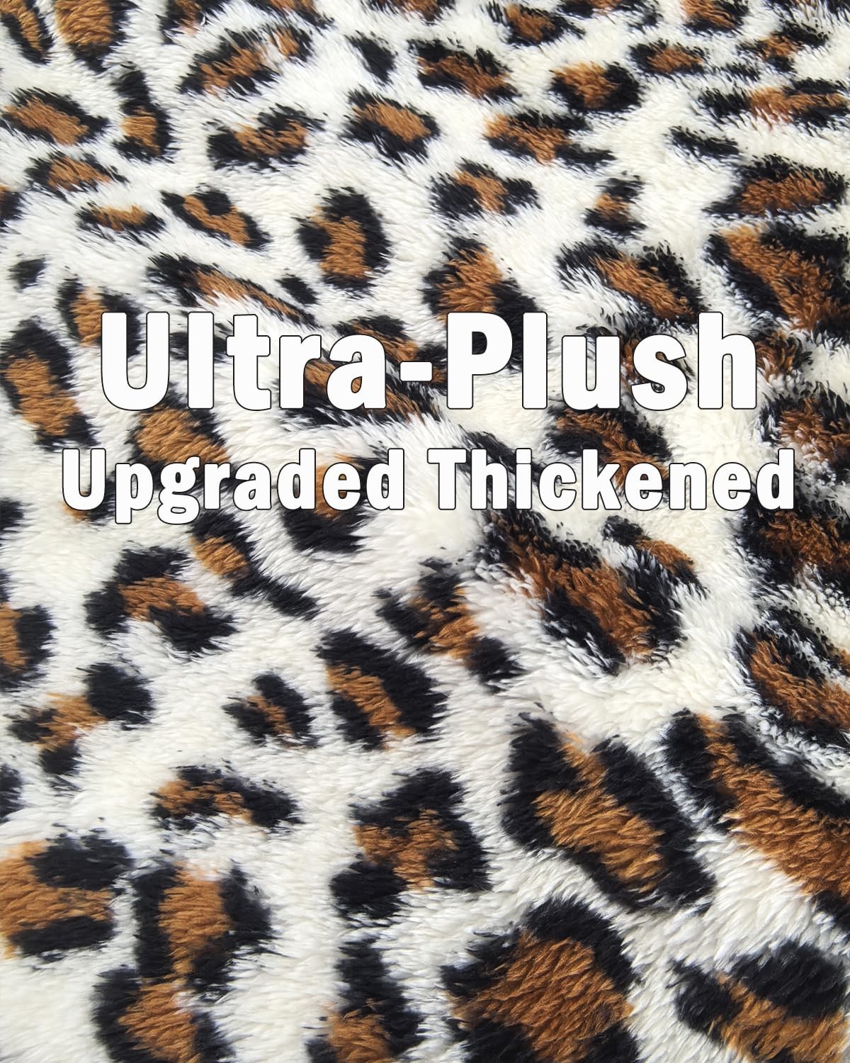 Shy Velvet Balaclava Wind-Resistant Winter Face Medium, White Leopard