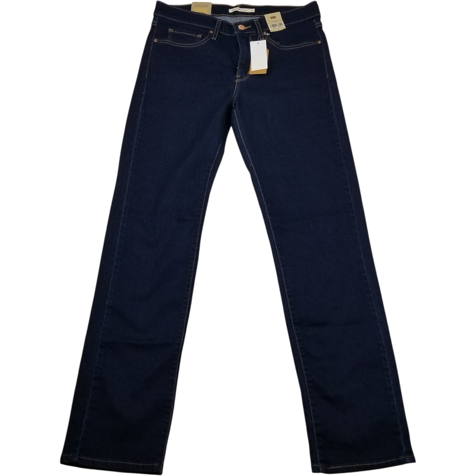 Levi's Women's Denim 314 Shaping Straight Jean Size 30 x 32 Dark Wash