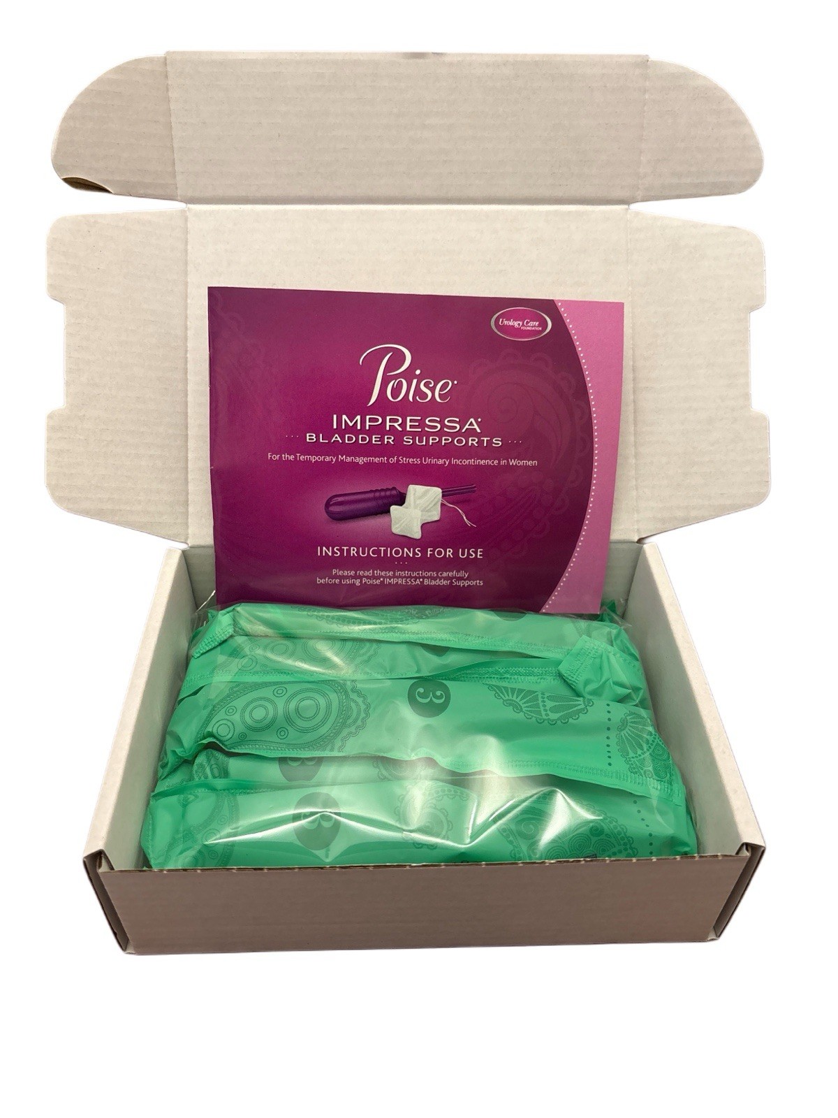 Poise Impressa 8 Count Bladder Supports Size 3