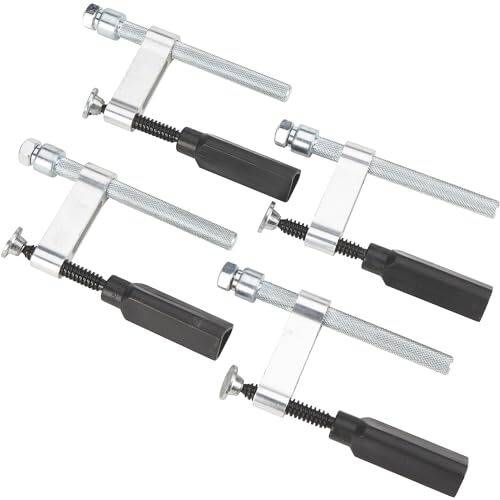 Klutch Welding Table Clamp Kit, 4-Pcs.