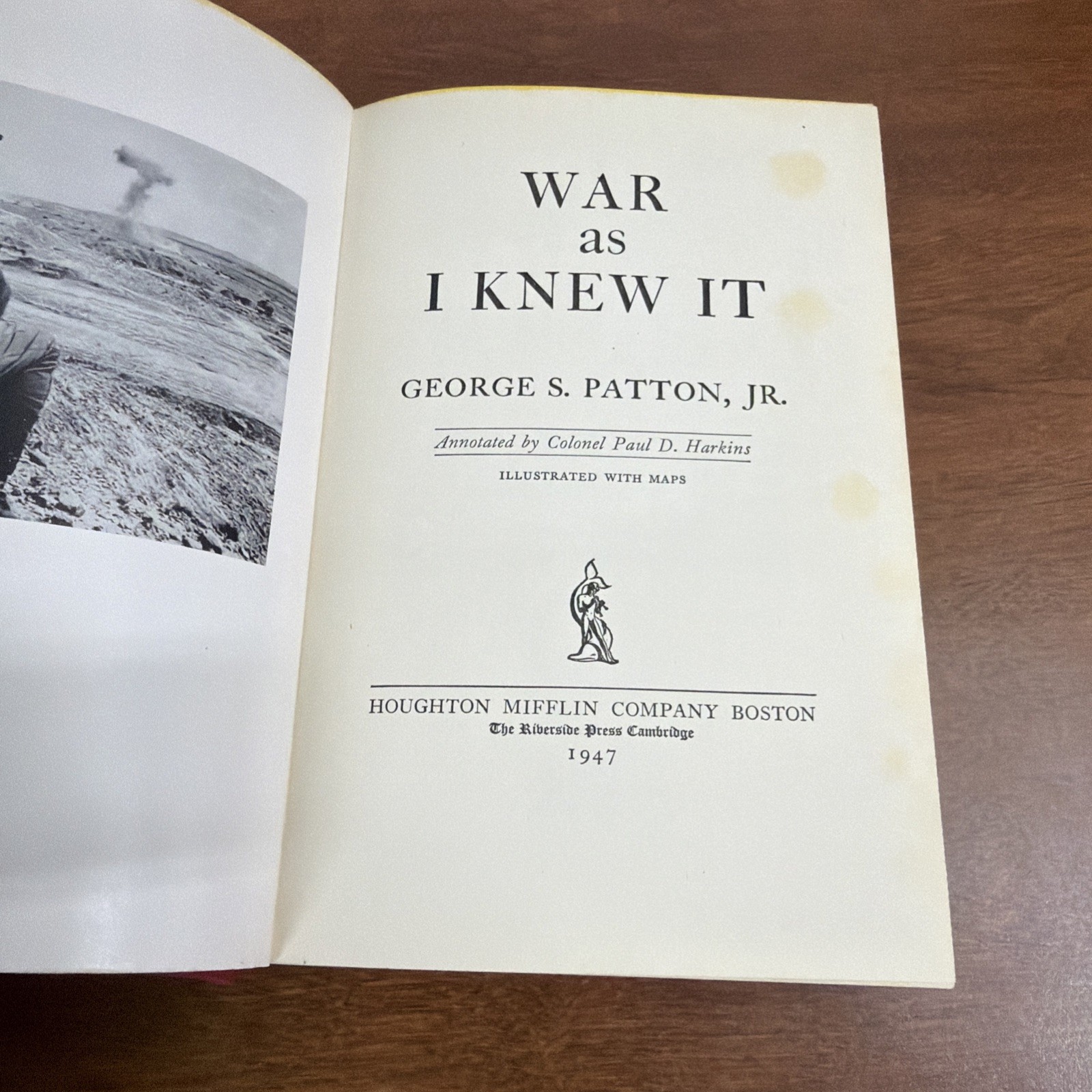 General George S Patton Jr- War As I Knew It (1947 World War 2, First Edition)