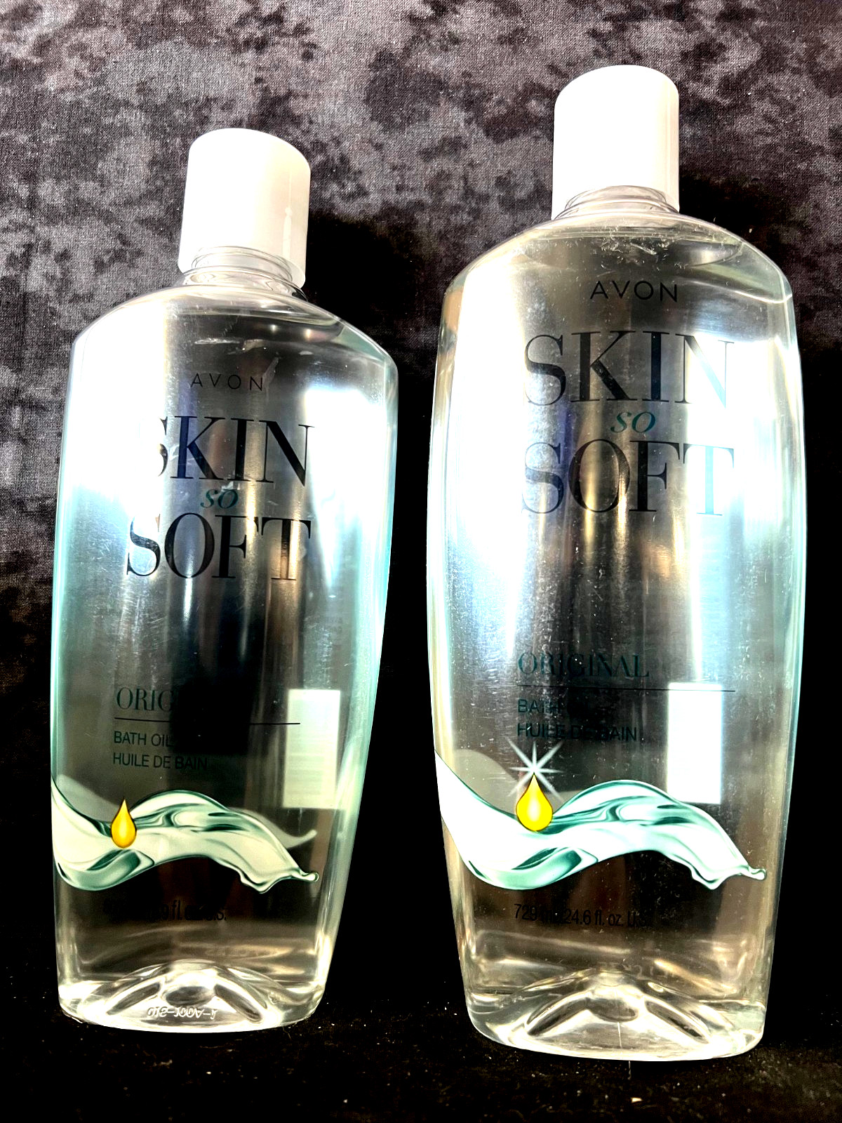 AVON SKIN SO SOFT Bath oil, Original Scent, 16.9 Fl Oz or Bonus Size 24.6 fl oz