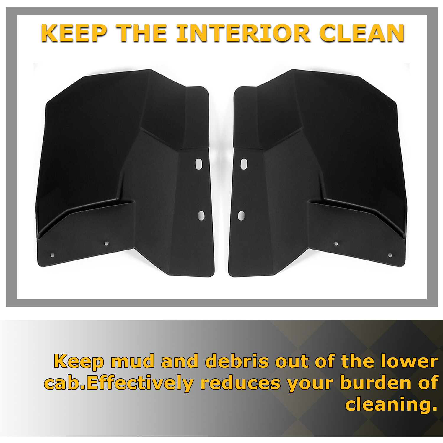 Rear+Front Fender Flares For 2013-2016 CAN AM Maverick Max 1000/1000R #715001323