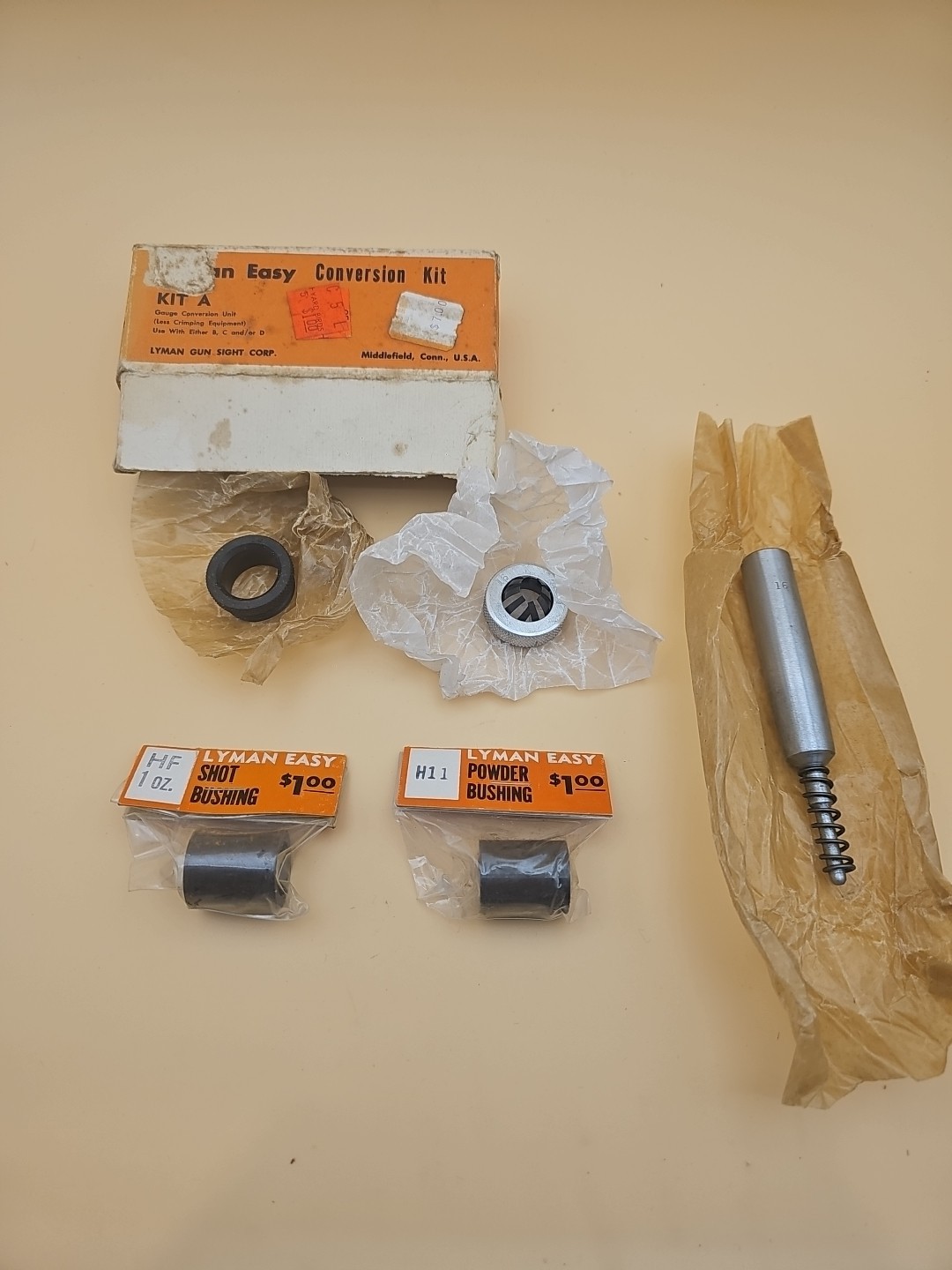 Lyman Easy Conversion Kit A 16 Gauge -Parts ONLY  See Description