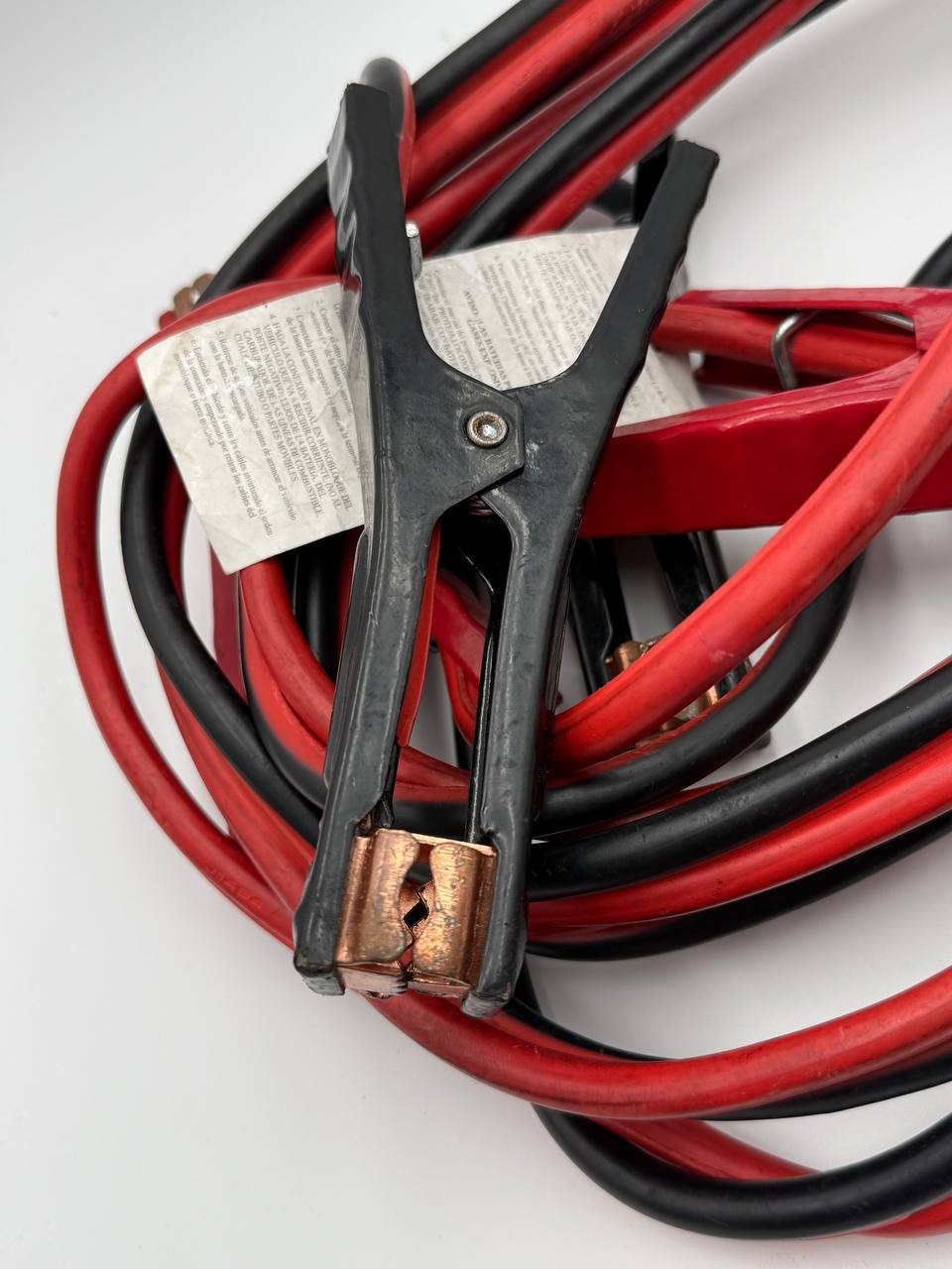 12FT 8 GAUGE 250AMP Heavy Duty Car Battery Booster Cables Emergency Power Jumper