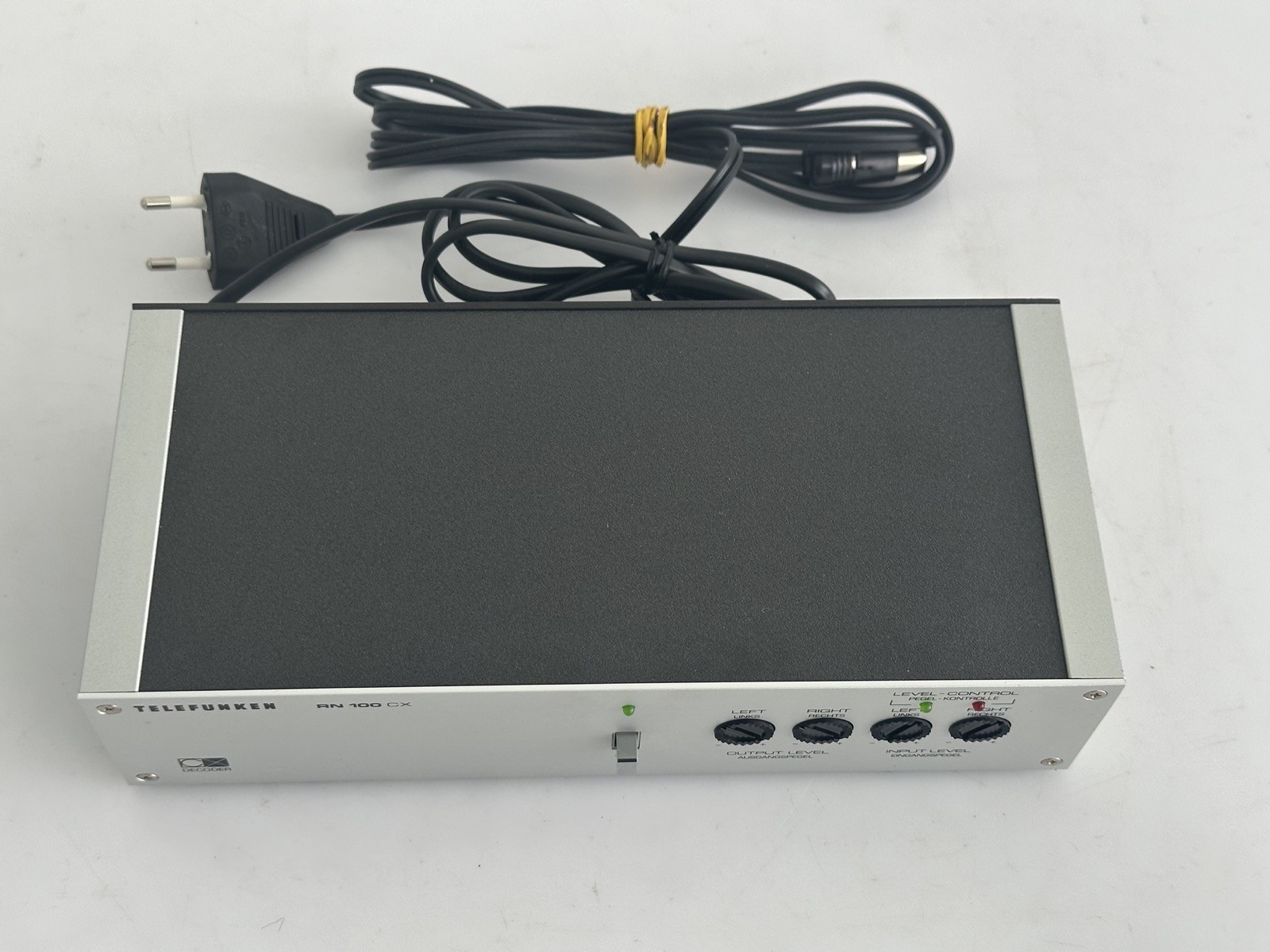 Telefunken RN 100 CX Phono Preamplifier / Preamp "NOT TESTED" #2