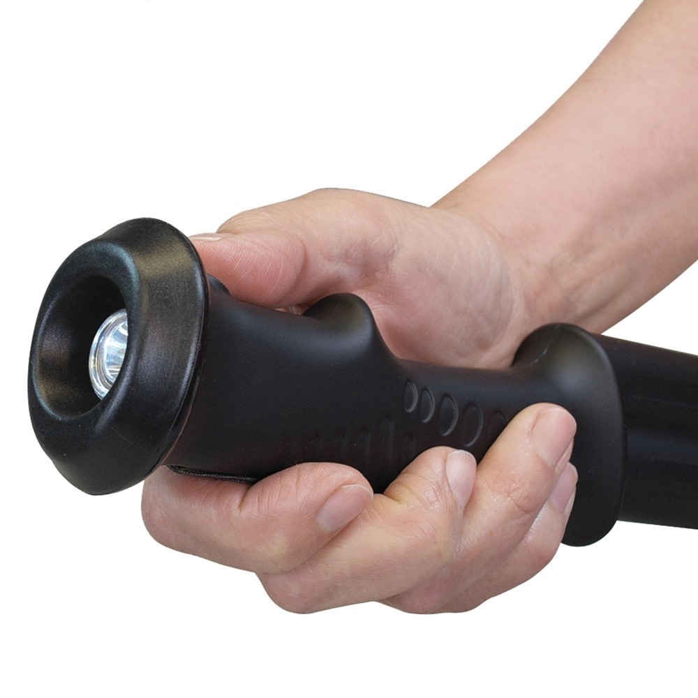 ZAP Hike 'n Strike 950,000 Volts Stun Gun Walking Hiking Stick with Flashlight