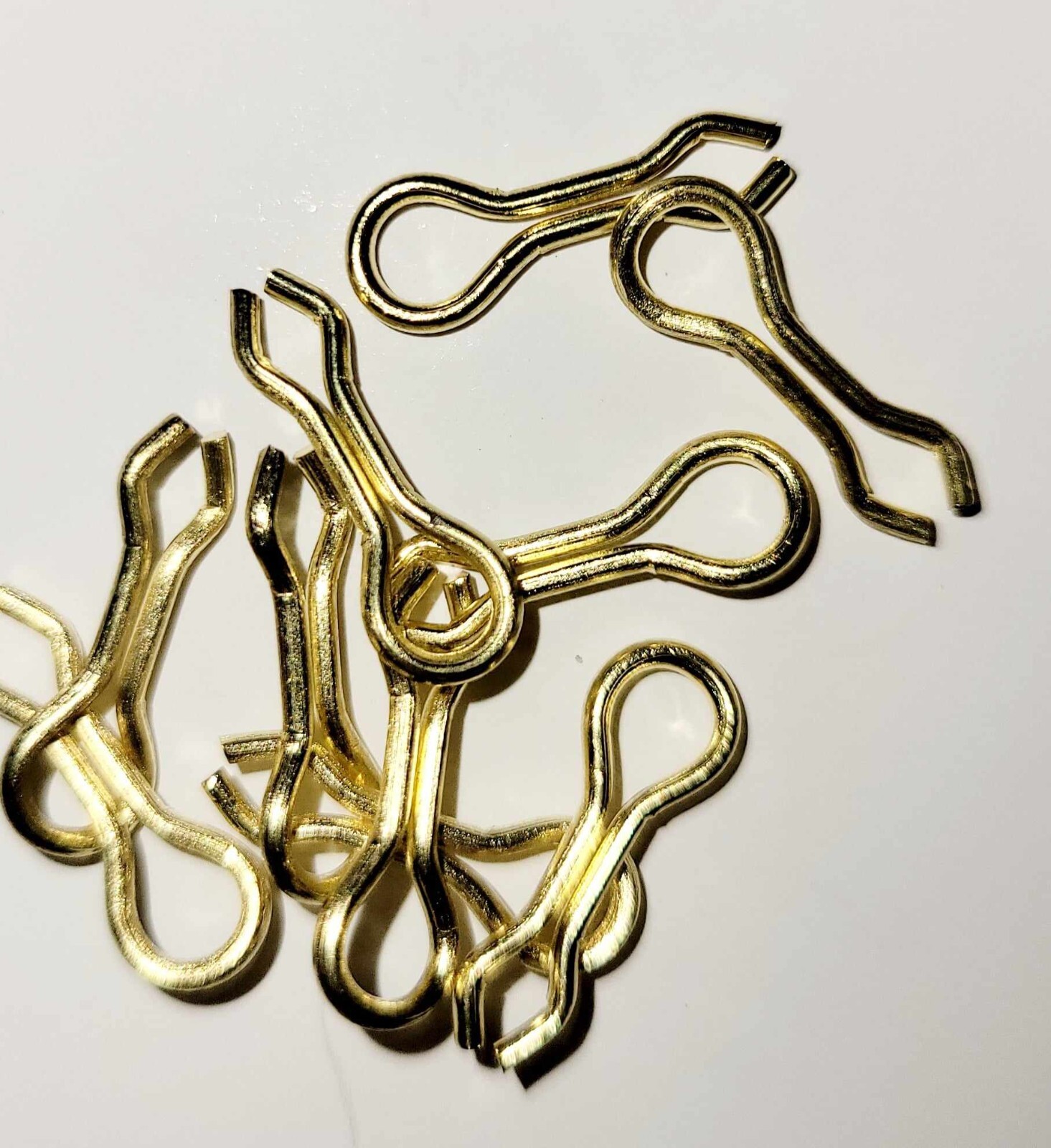 100 pcs Sinker Eyes - Splay rings Lead Weight Molds wire eyes stainless steel