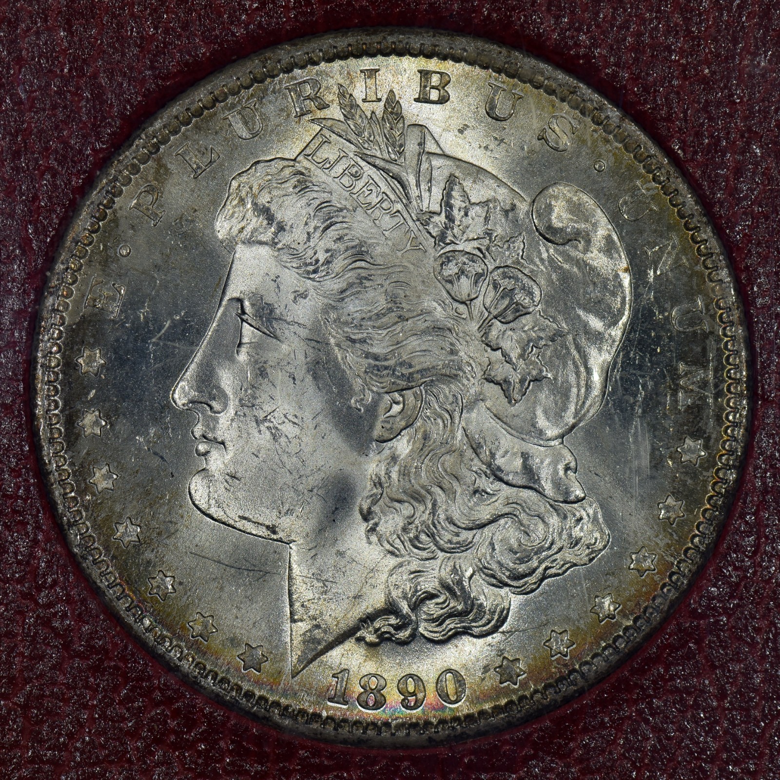 1890-S $1 MORGAN SILVER DOLLAR ✪ REDFIELD HOARD ✪ NGC MS-63 COLLECTION PARAMOUNT