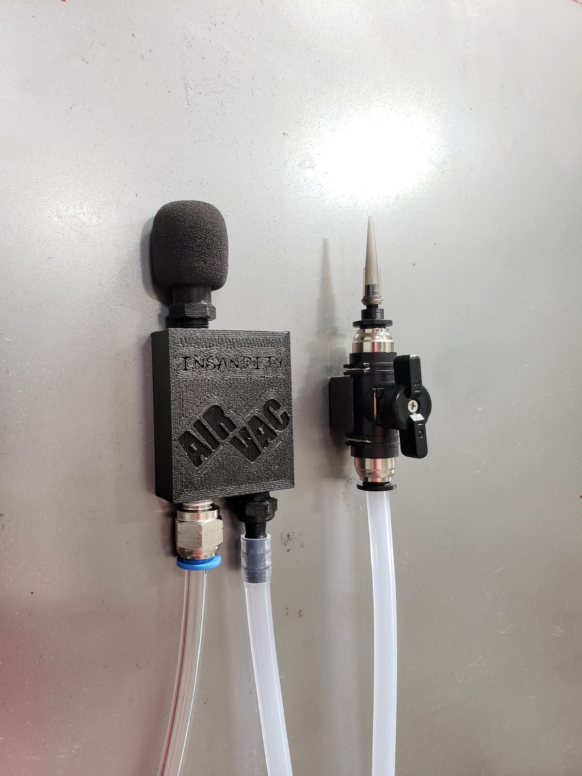 Pneumatic Micro Vacuum for Powder Coating - Easily Remove Powder! Economy Versio