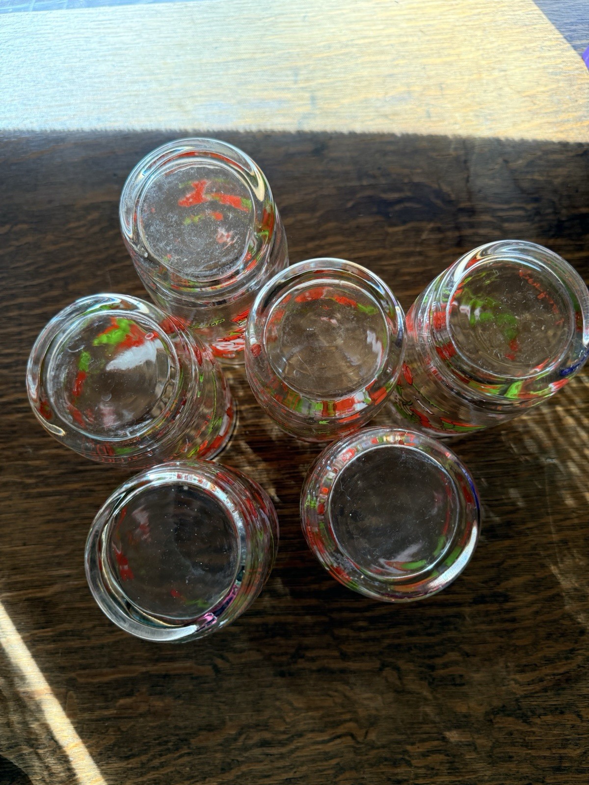 Set of 6 Vintage STRAWBERRY SHORTCAKE American Greetings 16oz Tumblers Glasses