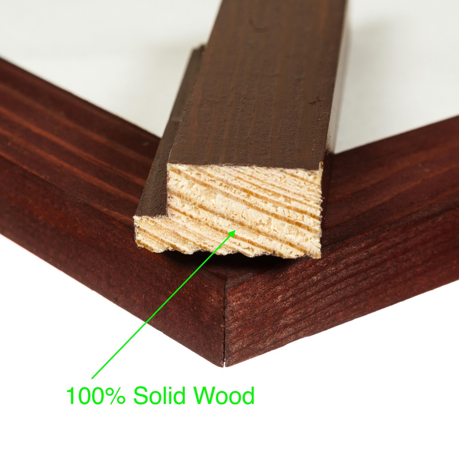 Rustic Wooden Picture Frames - Natural Solid Distressed Wood - Wall/ Tabletop