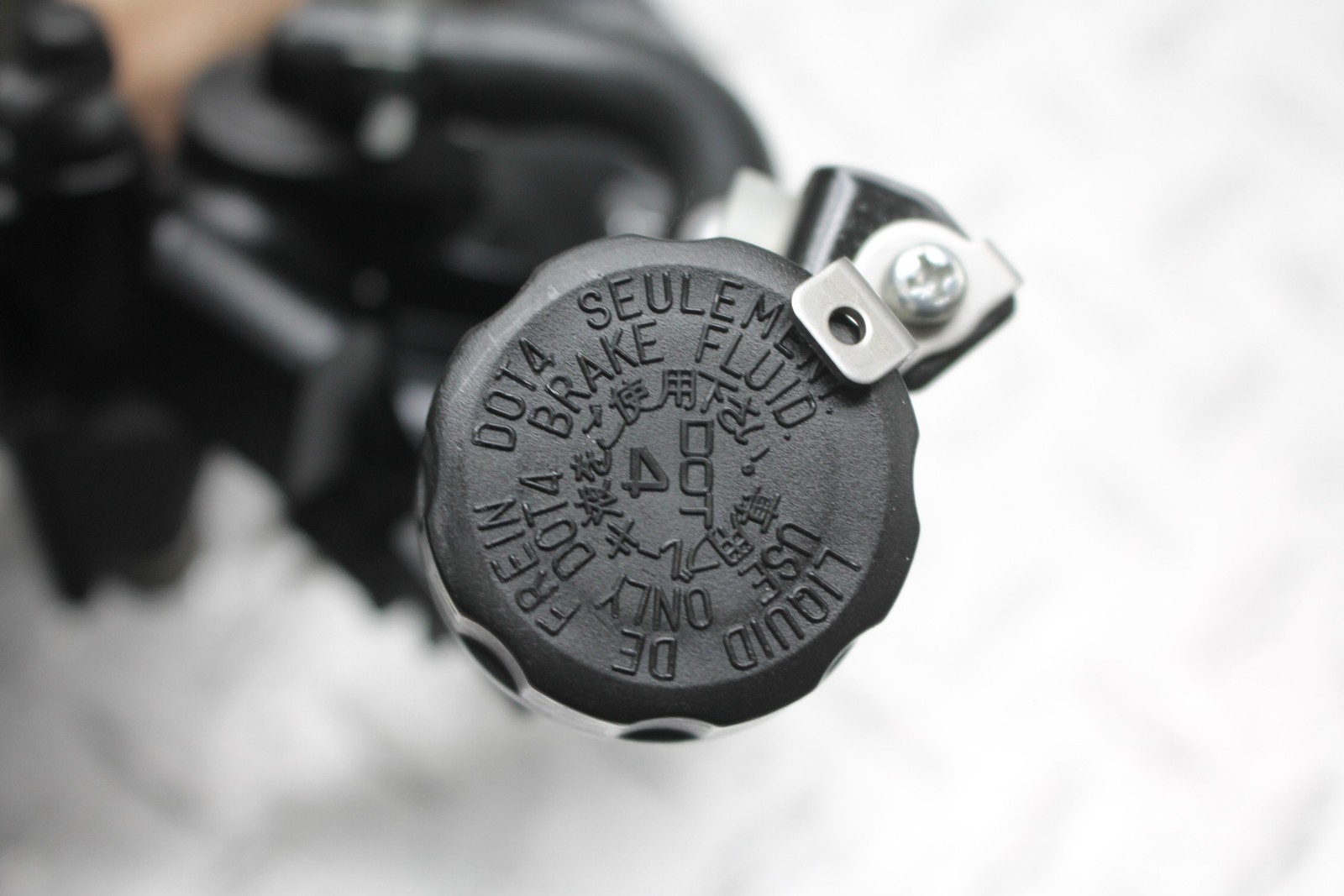 2009 KAWASAKI NINJA ZX14 ZX1400C HYDRAULIC CLUTCH MASTER CYLINDER W/ LEVER