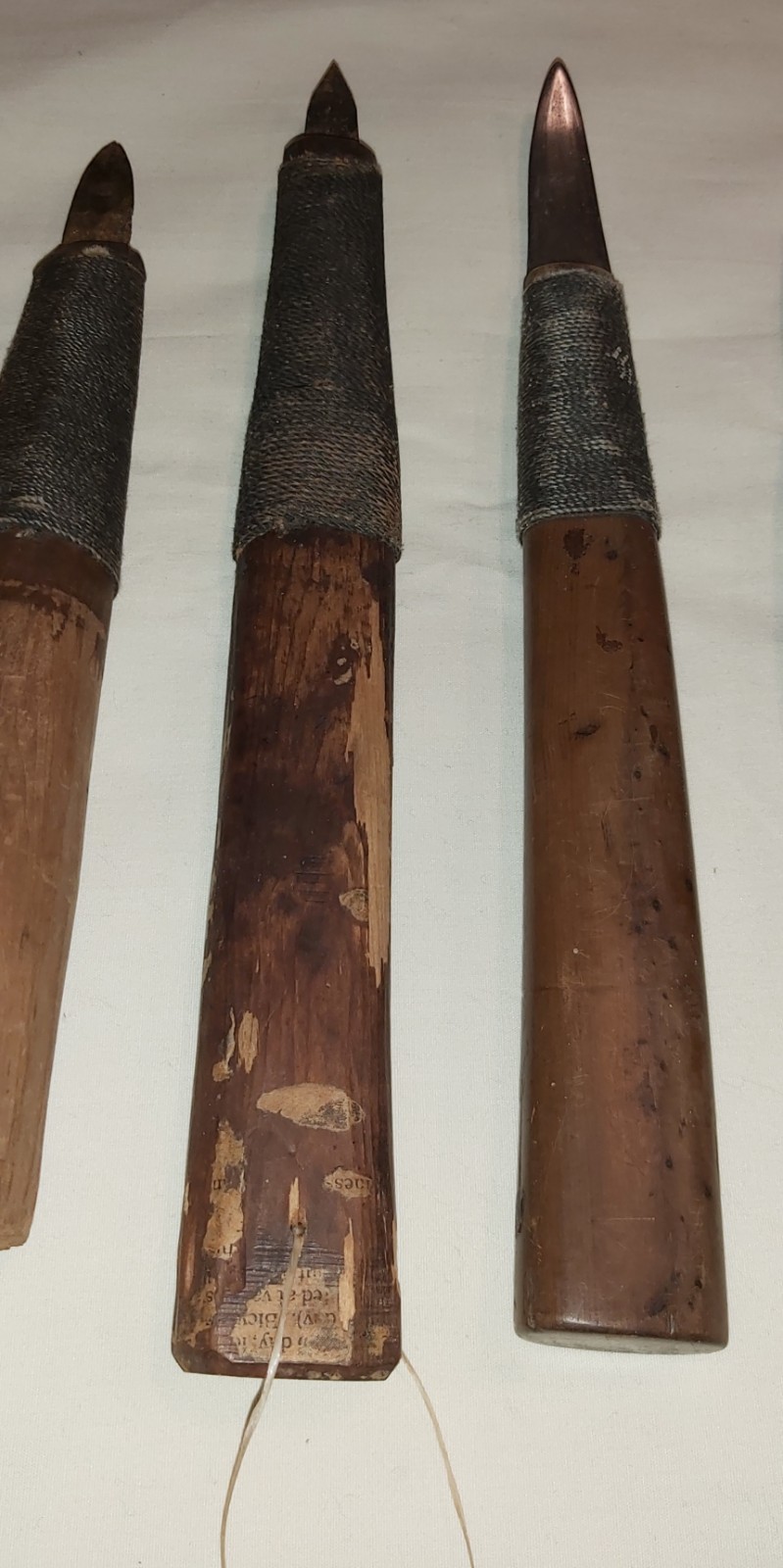 Northwest Coast, old carving tools (rare). 19th / early 20th c.