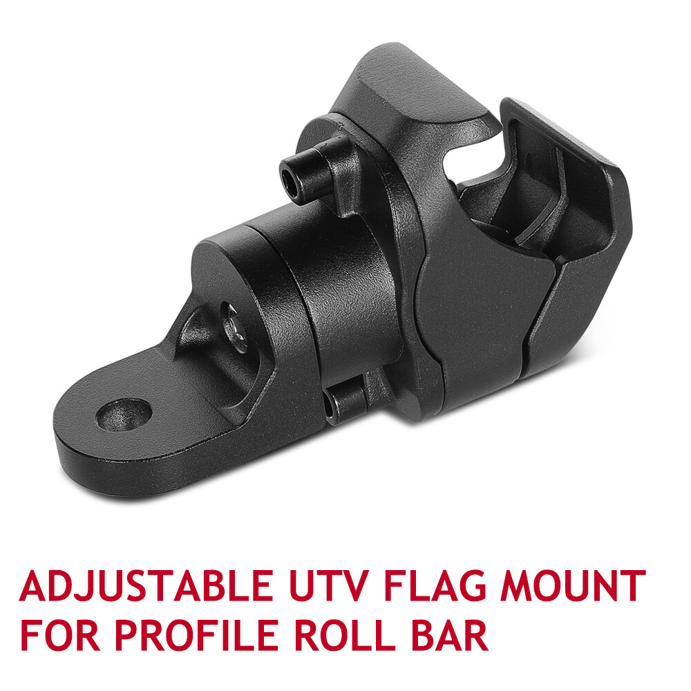 For CFMOTO UFORCE 600 1000 UTV LED Whip Light Mount Clamp Pro-fit Cage SXS CNC