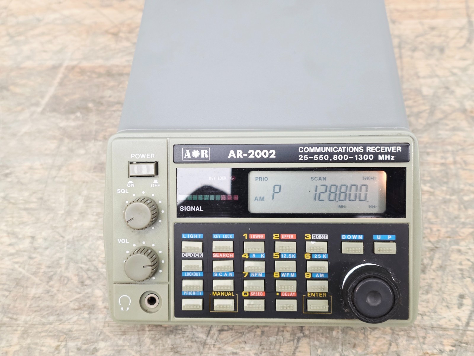 AOR AR-2002 Communications Receiver 25-550 800-1300 MHz C MY OTHER HAM RADIO