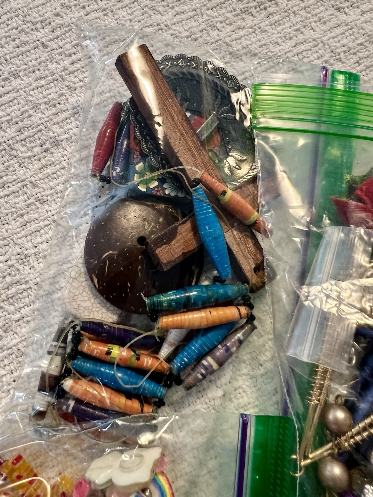 Jewelry Craft Lot 4 Lbs Broken Junk Repurpose Upcycle - Vintage To Now