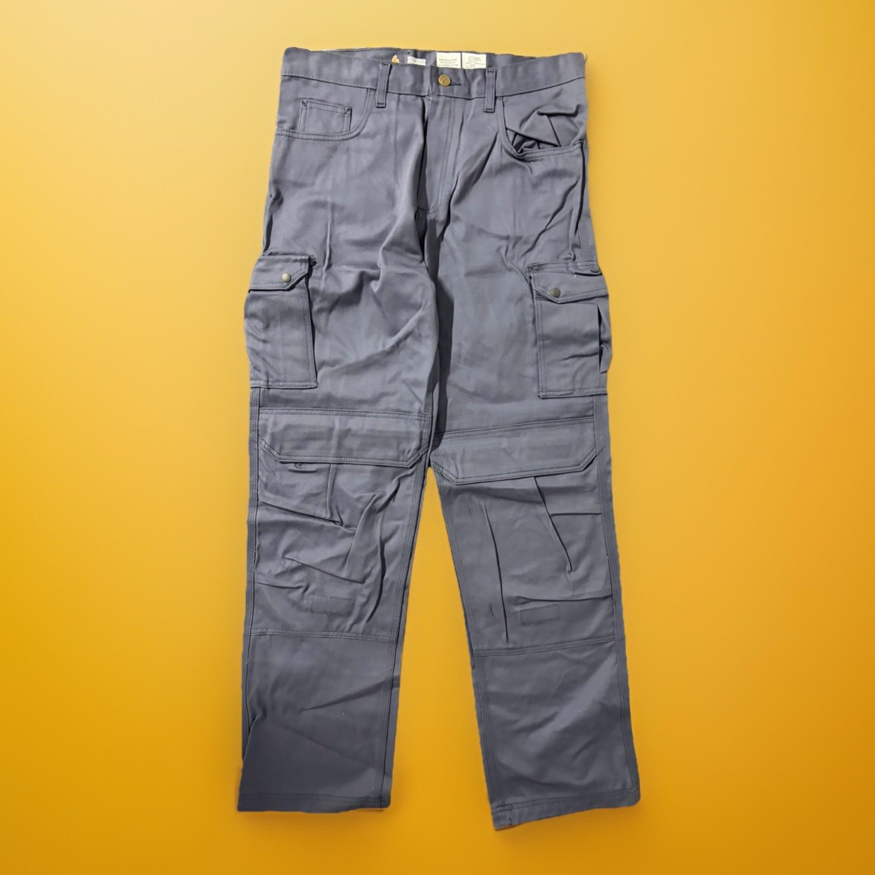 LAPCO FR Flame Resistant Mens Straight Pants New NWT 32x34 Navy Blue Twill 300