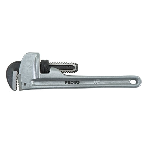 Proto J810A Aluminum Pipe Wrench 10in Forged Steel Jaw