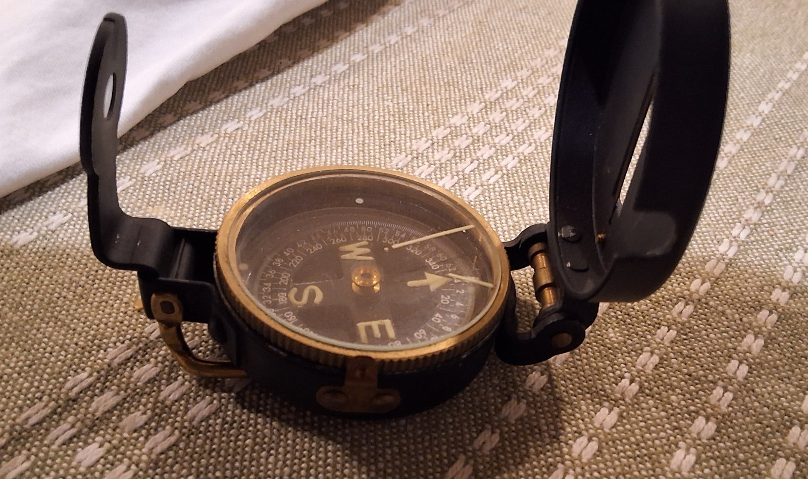 Lensatic Engineer Compass Vintage Early 1960s Navigation Tool