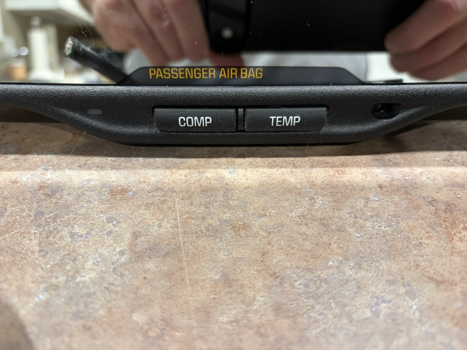 03-06 Silverado Sierra Compass Temp Auto Dim Inside Rear View Mirror w/o OnStar