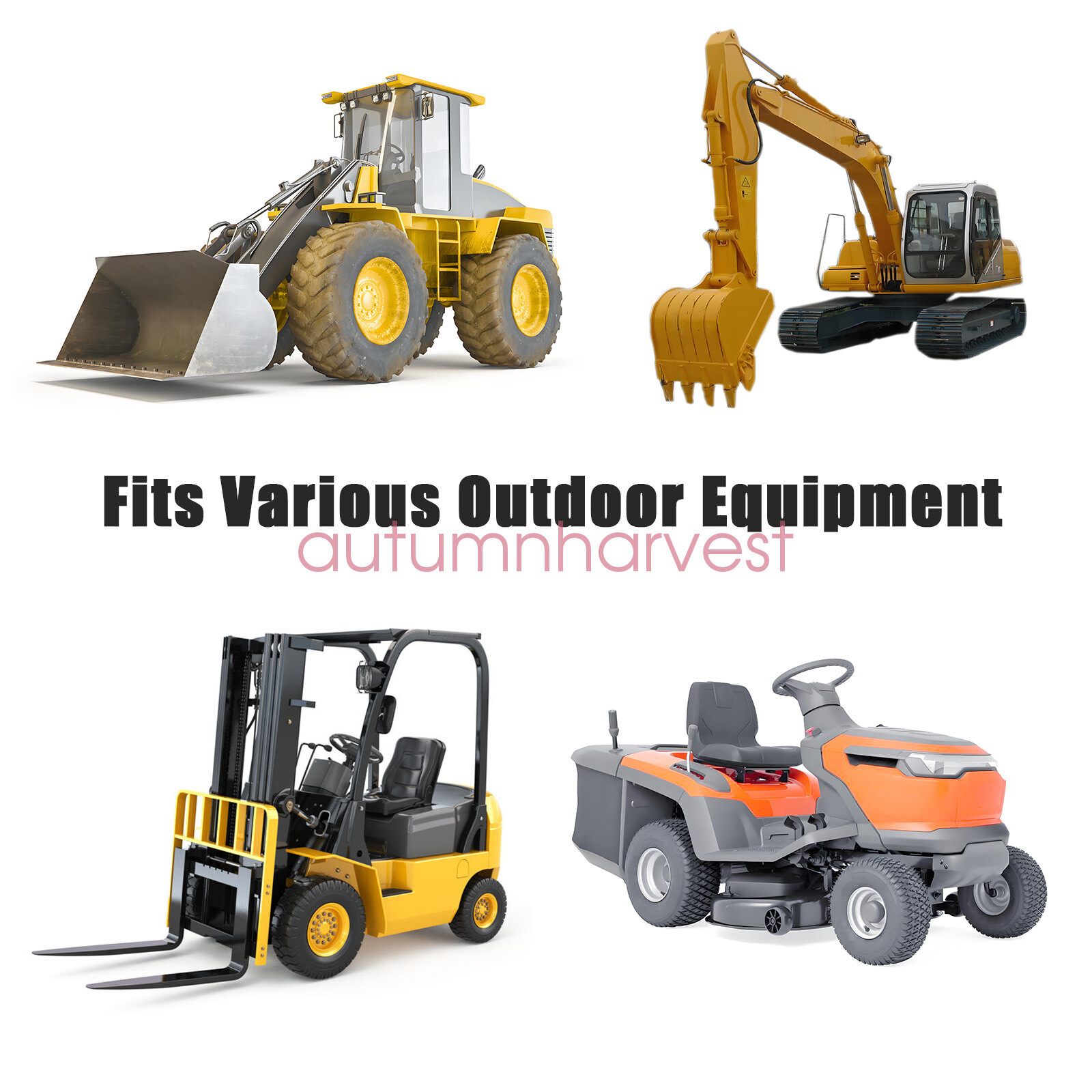 Zero Turn Mower Seat Tractor Seat w/Armrest for Kubota ZD18, ZD21, ZD25F, ZD28