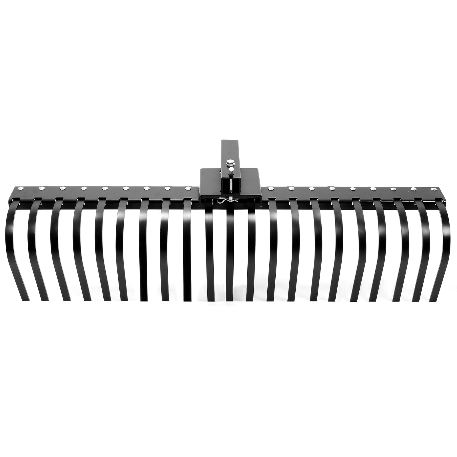 3 Point Landscape Rake 5' For ATV UTV SXS Compact Tractors 2" Hitch Receiver