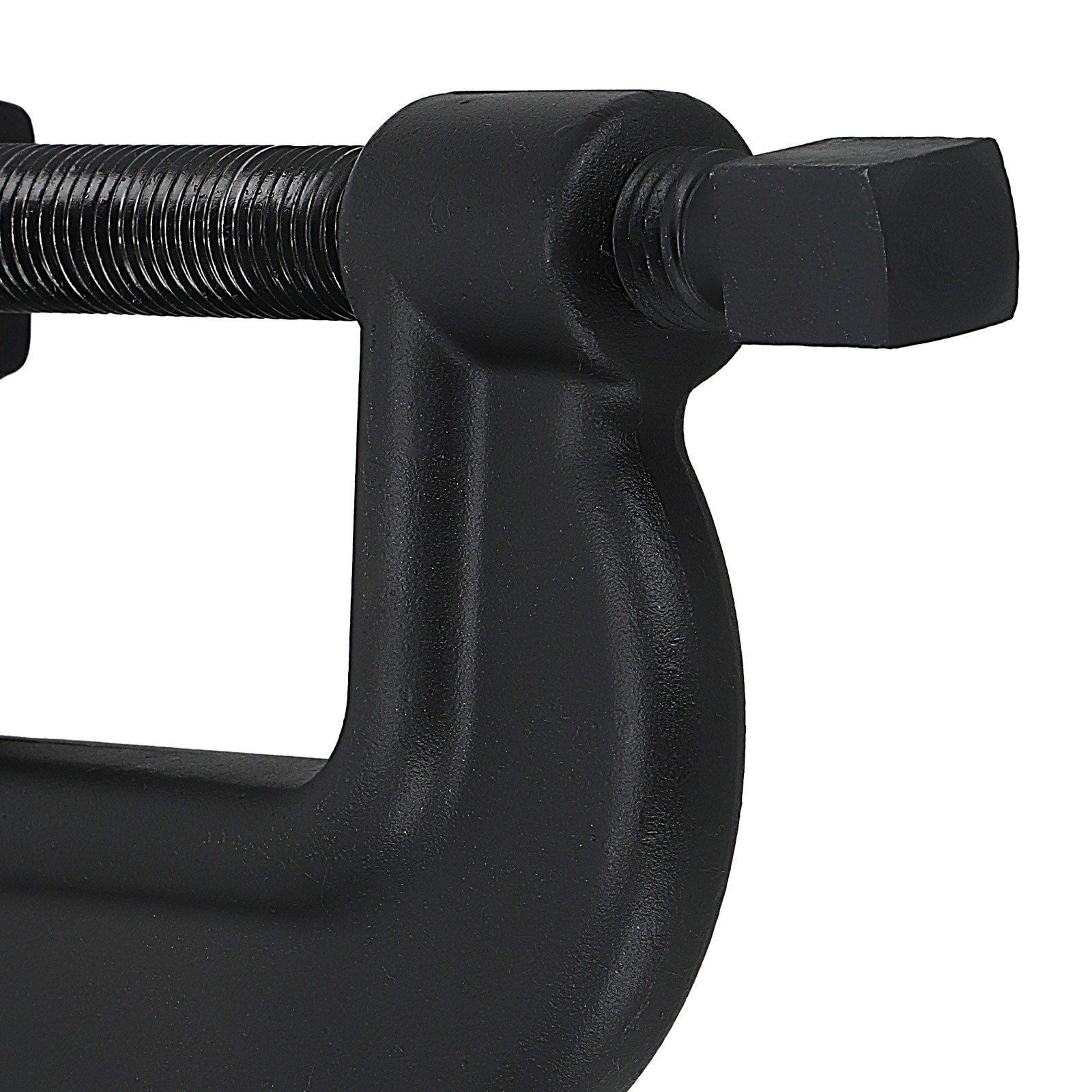 Heavy Duty Steel C-Clamp 4" Width 4.5" Opening Machinist Workshop Tool Black