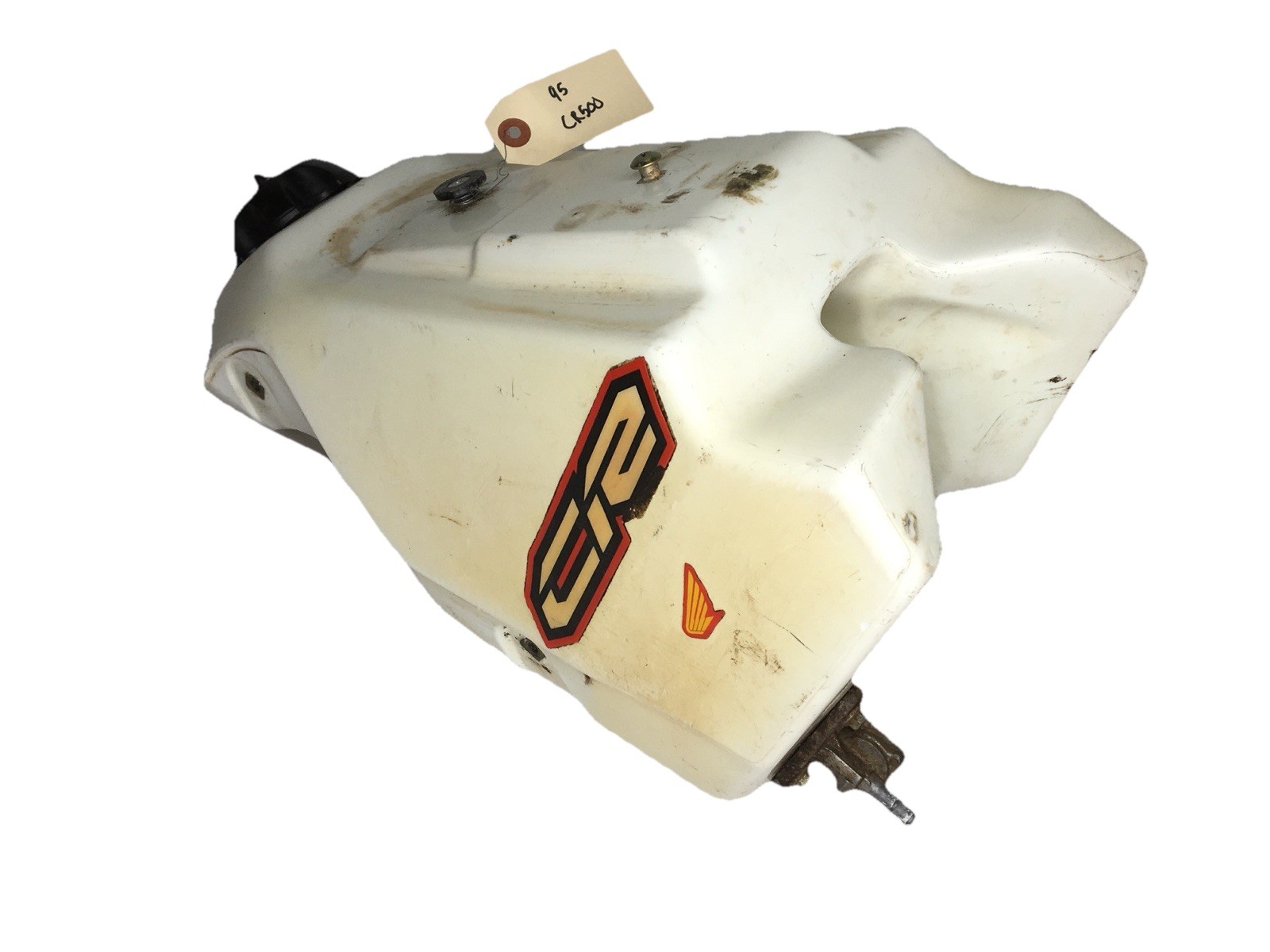 ☑️ 1995 95 Honda CR500 CR 500 OEM Fuel Petrol Gas Tank Canister Petcock Cap