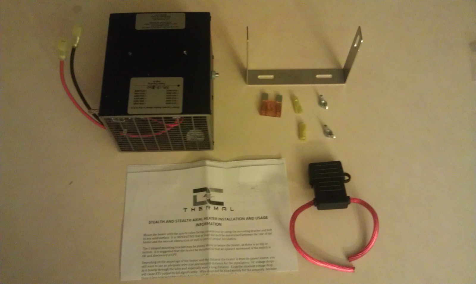 Skid Steer Cab Heater Kit for Bobcat, CAT,John Deere, New Holland & more-12 Volt