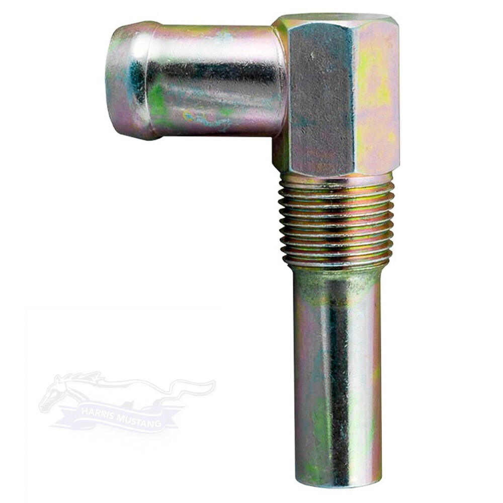 1964 1/2-1973 Ford Mustang Fairlane Cougar Heater Hose Elbow - 260 289 302