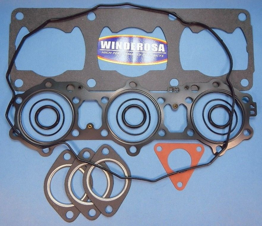 NEW POLARIS 600 TRIPLE PISTONS TOP END GASKET KIT 1995-2000 95-00 XC XCR XLT SP