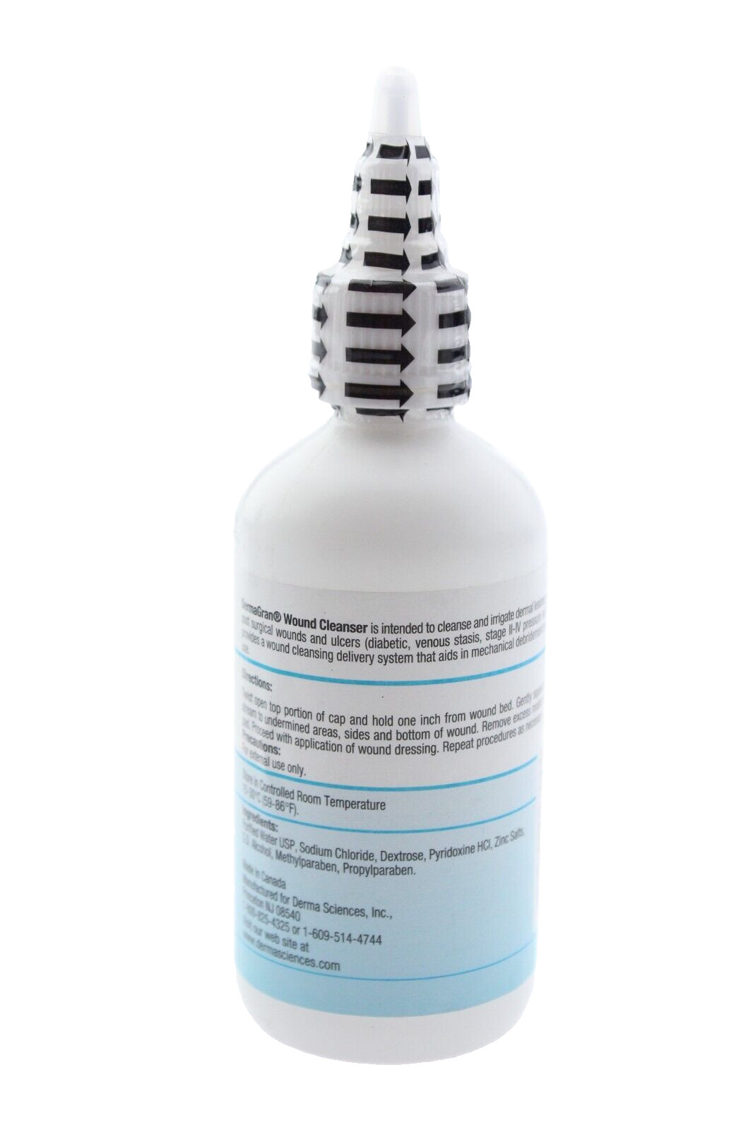 6-PACK / Derma Gran Wound Cleaner - 4 oz Bottle - WC04 - Exp 11/2026 - SEALED