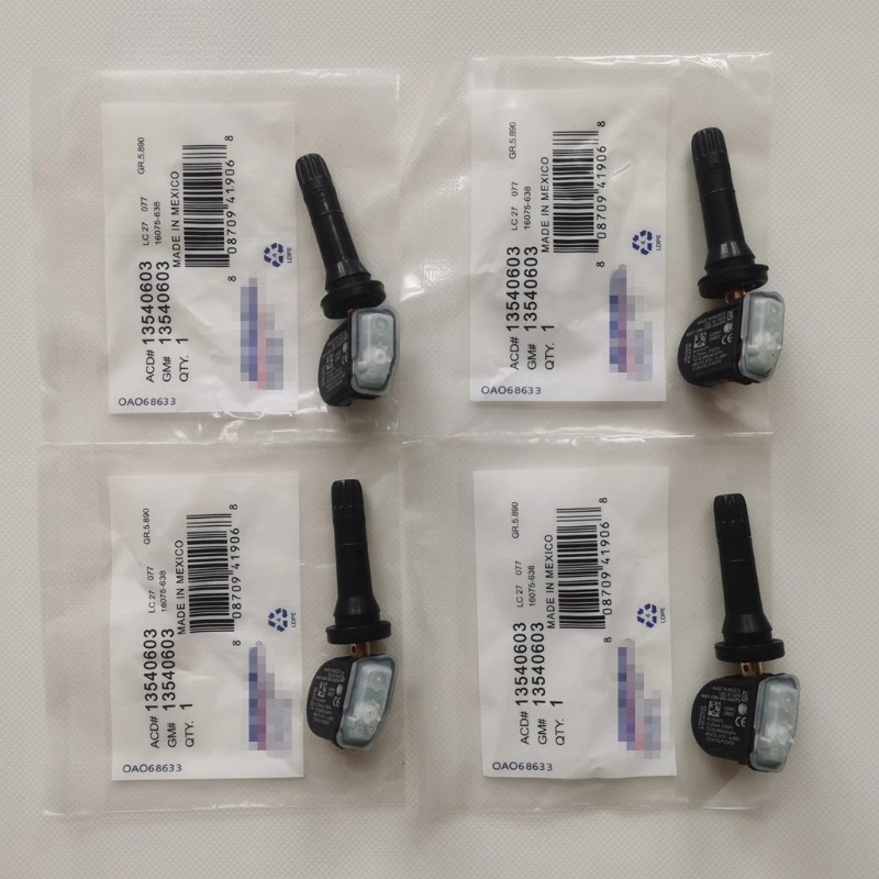 4PCS Genuine OEM TPMS Tire Pressure Sensor 13540603 for GMC Chevy Buick Cadillac