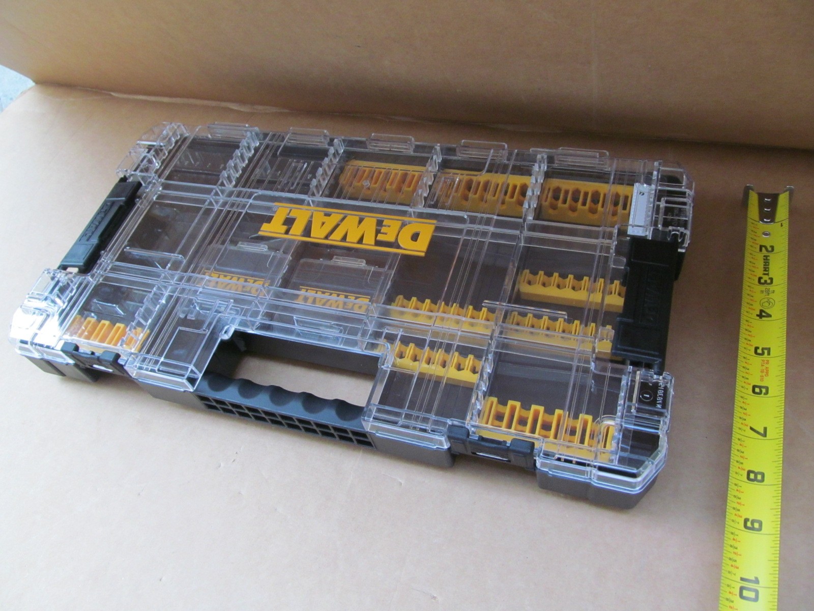 DeWalt Large Tough Case Stackable Storage Case, New Empty