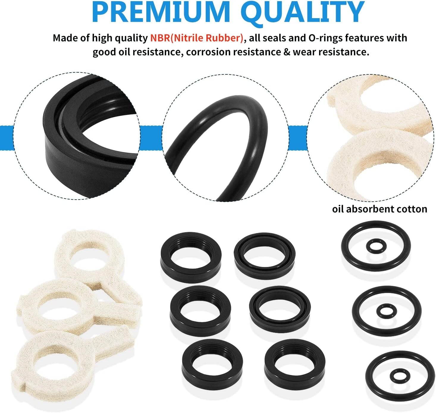 30623 Rebuild Seal Kit For Cat Pump Pressure Washer Model 30 31 34 35 310 340💎
