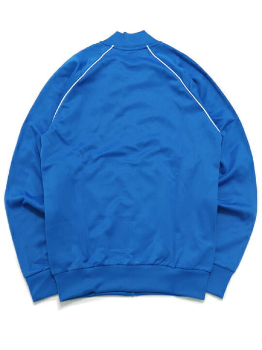 adidas Originals Classics Track Jacket White Logo Retro Blue Bird Top Men Size