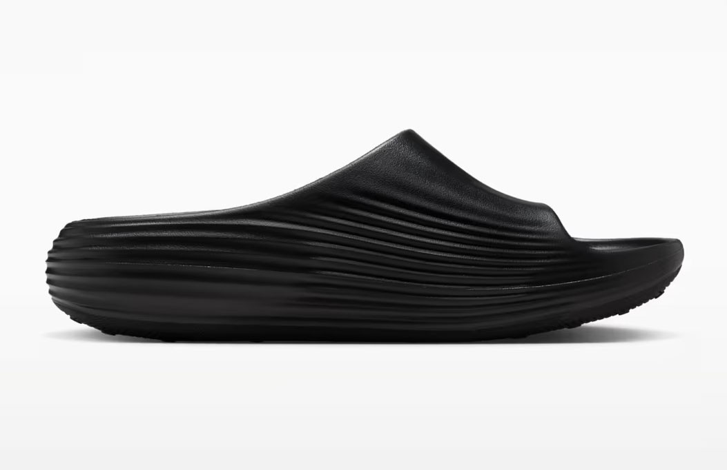 NIKE REACTX REJUVEN8 SLIDE TRIPLE BLACK/BLACK REACT X SANDAL HV4479-001 MEN SIZE