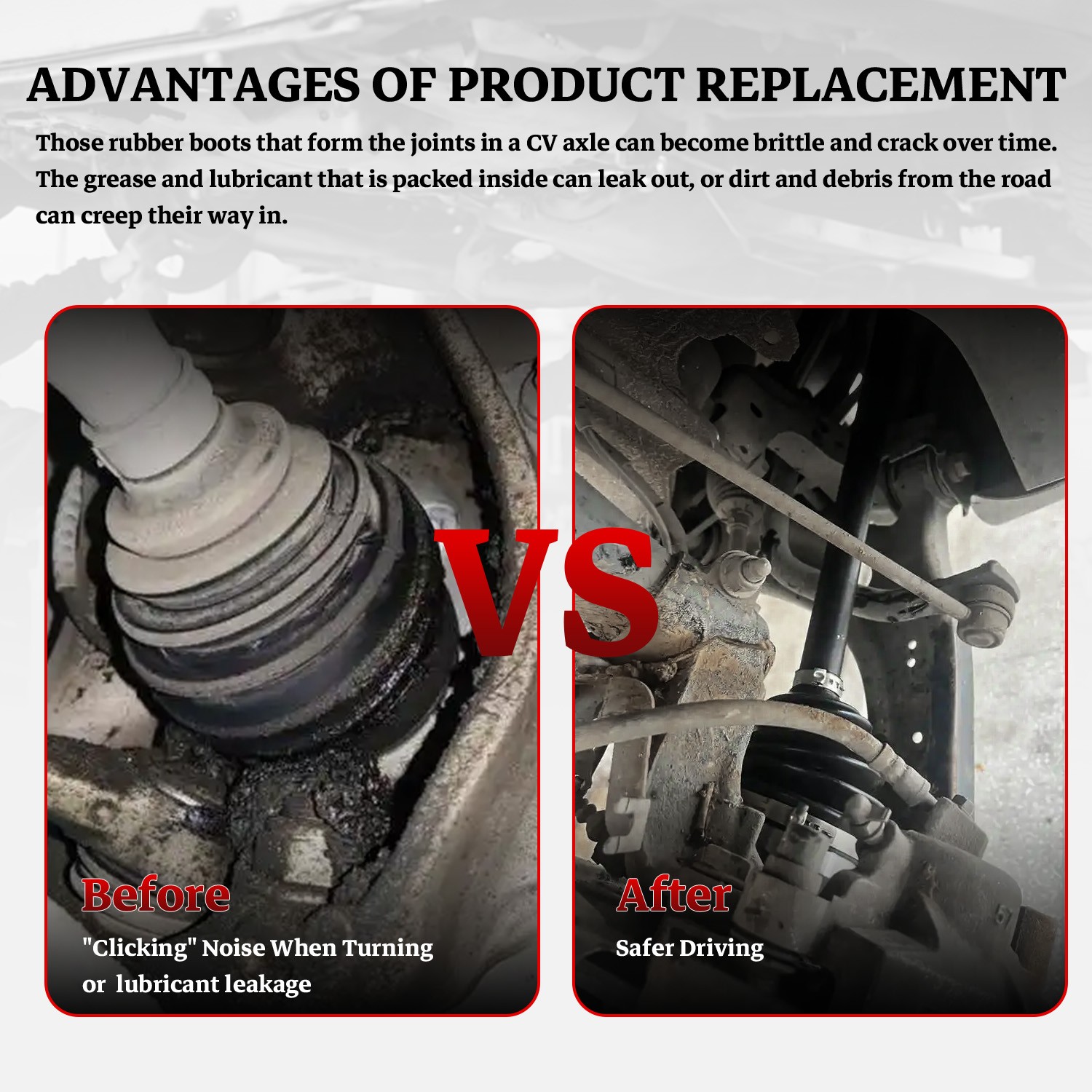 AWD Front Right Side CV Axle Shaft For 2008-2013 Nissan Rogue 2.5L 66-6287