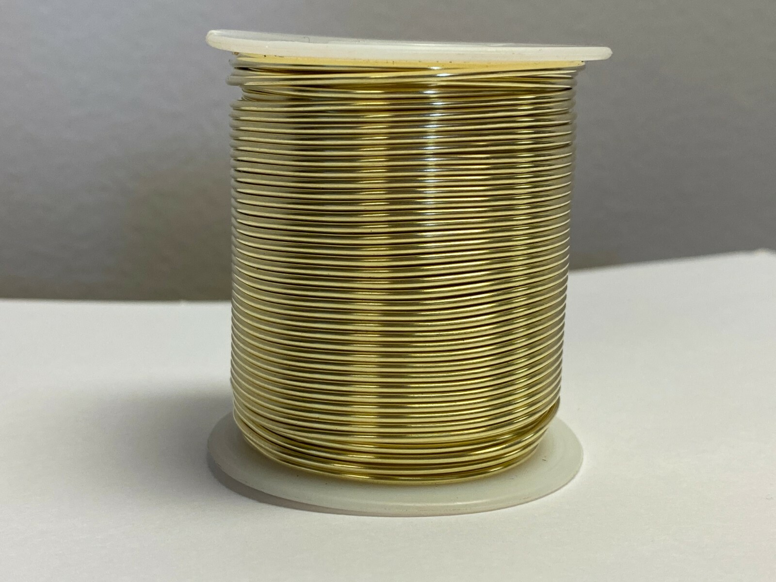 Yellow Brass Wire 12 Gauge 1 lb. Spool (50 Feet) Diameter 0.080