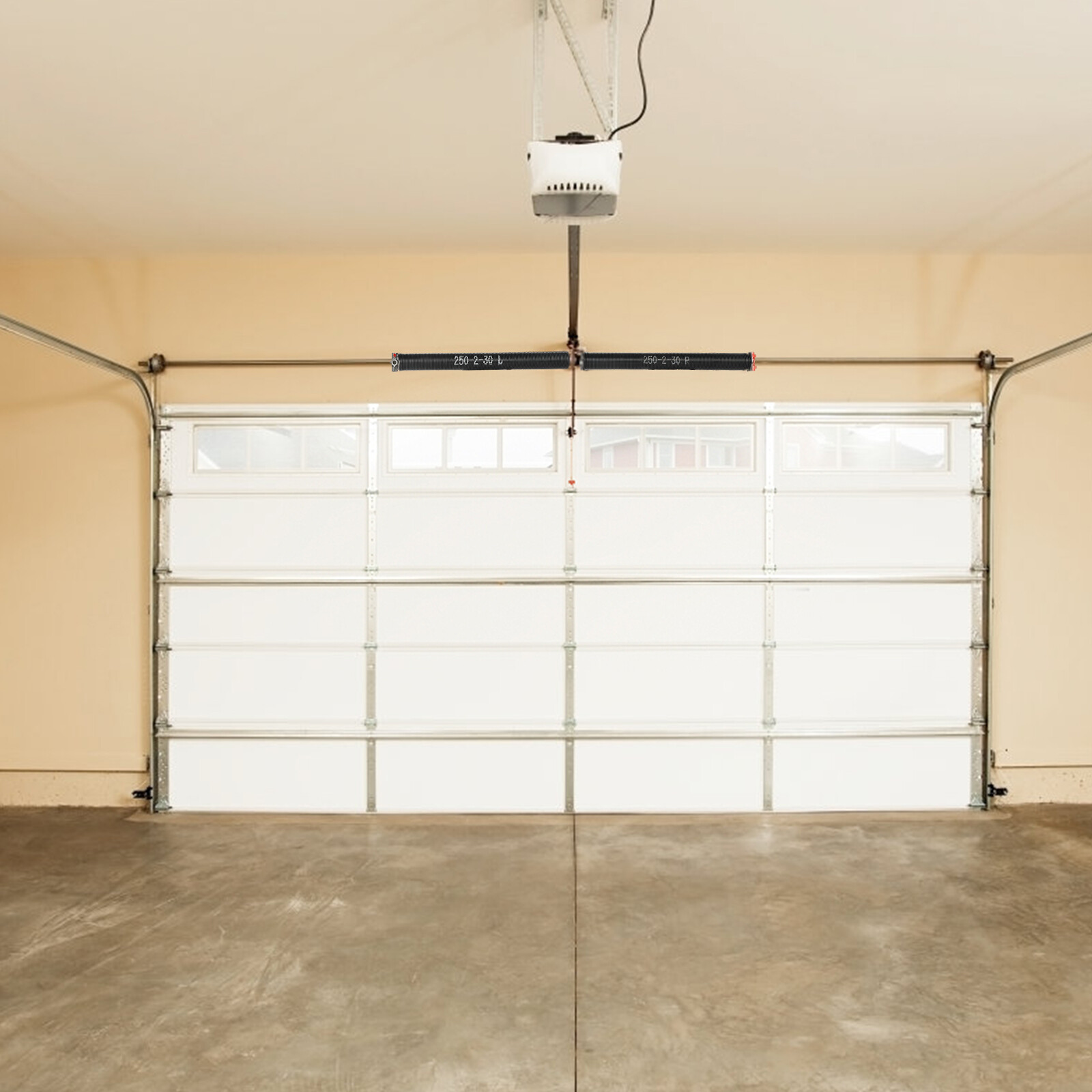 VEVOR Garage Door Torsion Springs Pair of 0.25 x 2 x 30inch with Winding Bars