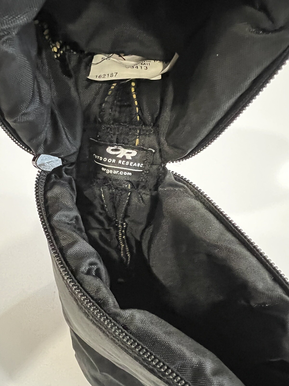 Used Outdoor Research SG 1 Liter Water Bottle Parka Black 1L MOLLE Military