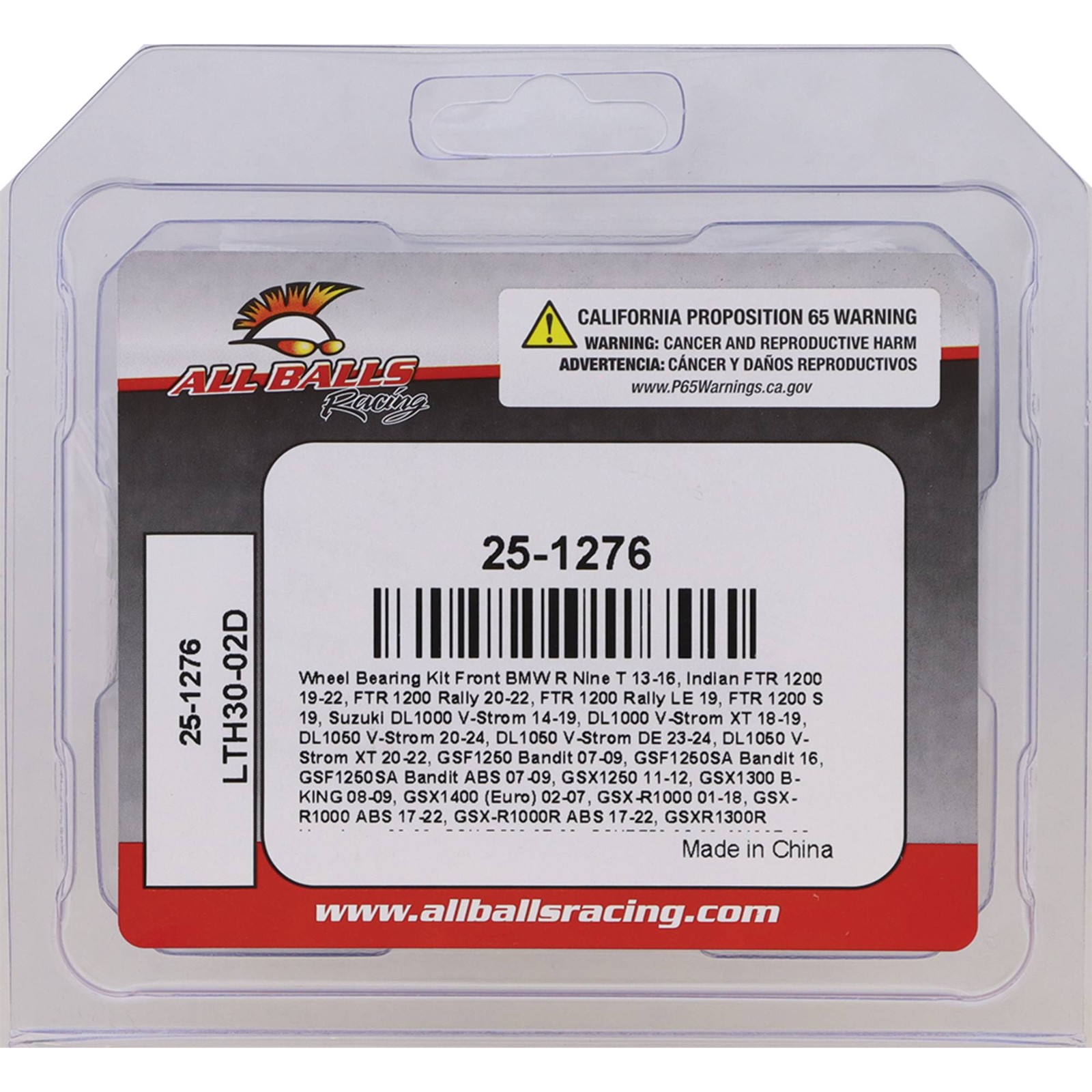 All Balls Front Wheel Bearing Seal Kit For Suzuki GSX-R600 97-09 GSXR750 96-09