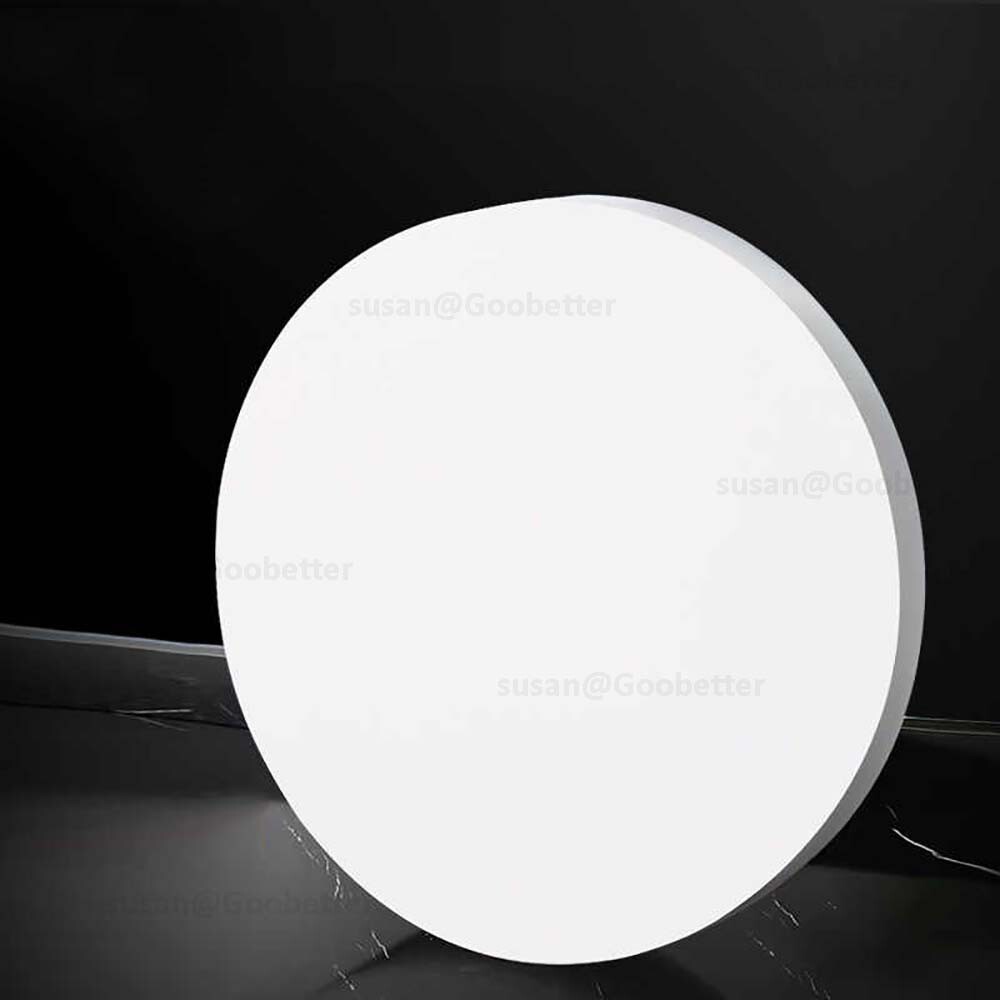 Circles Cut Disc Circles Round White PP Plastic Custom Sizes Available 20-350mm