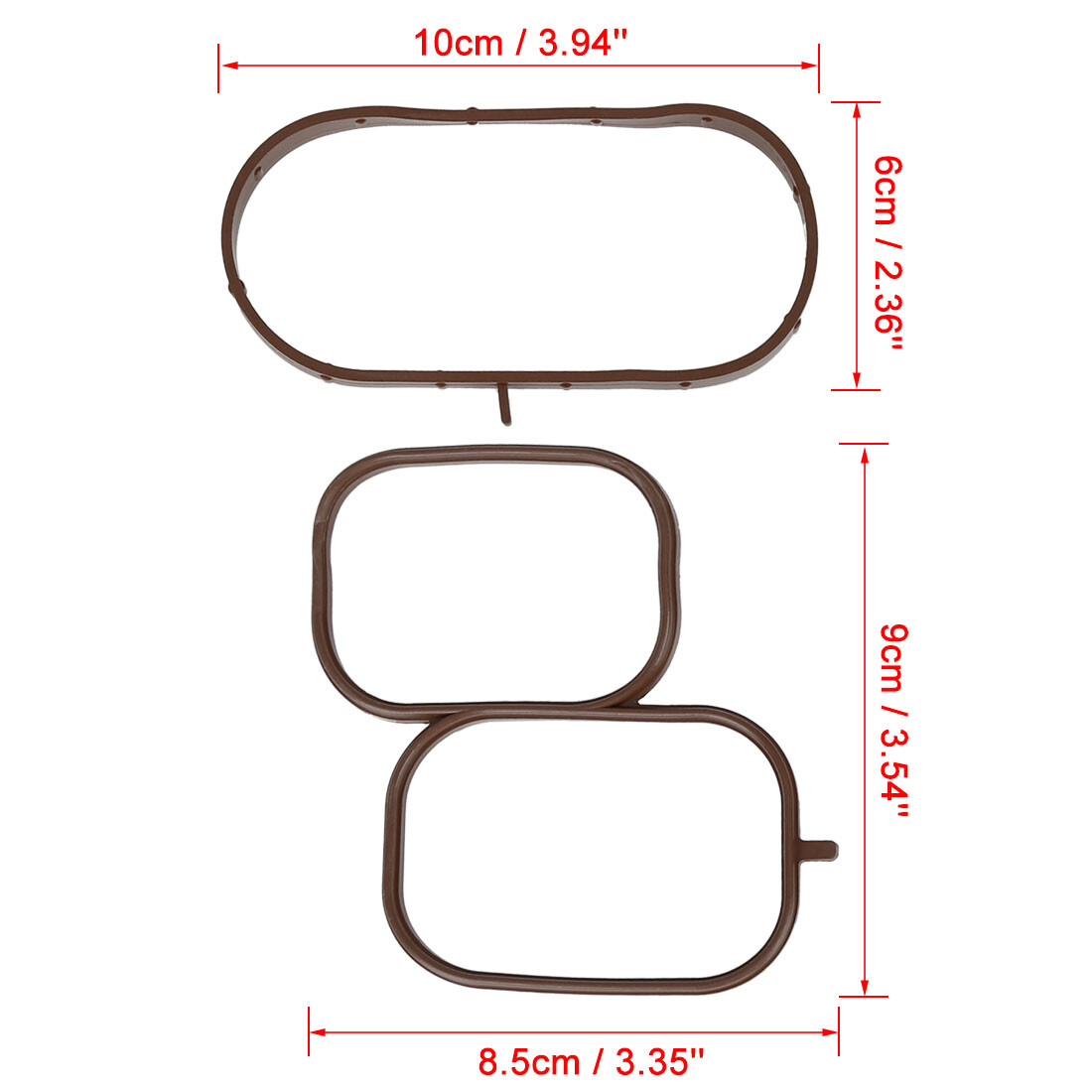 Car Upper Plenum Gasket Set MS96943 for Nissan Frontier Xterra 2005-2015